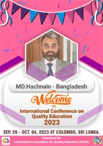 MD Hachnain - Bangladesh