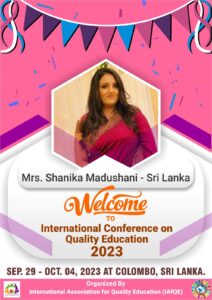 Mrs. Shanika Sri Lanka